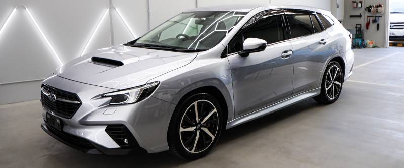 Ricardos silver subaru mini header